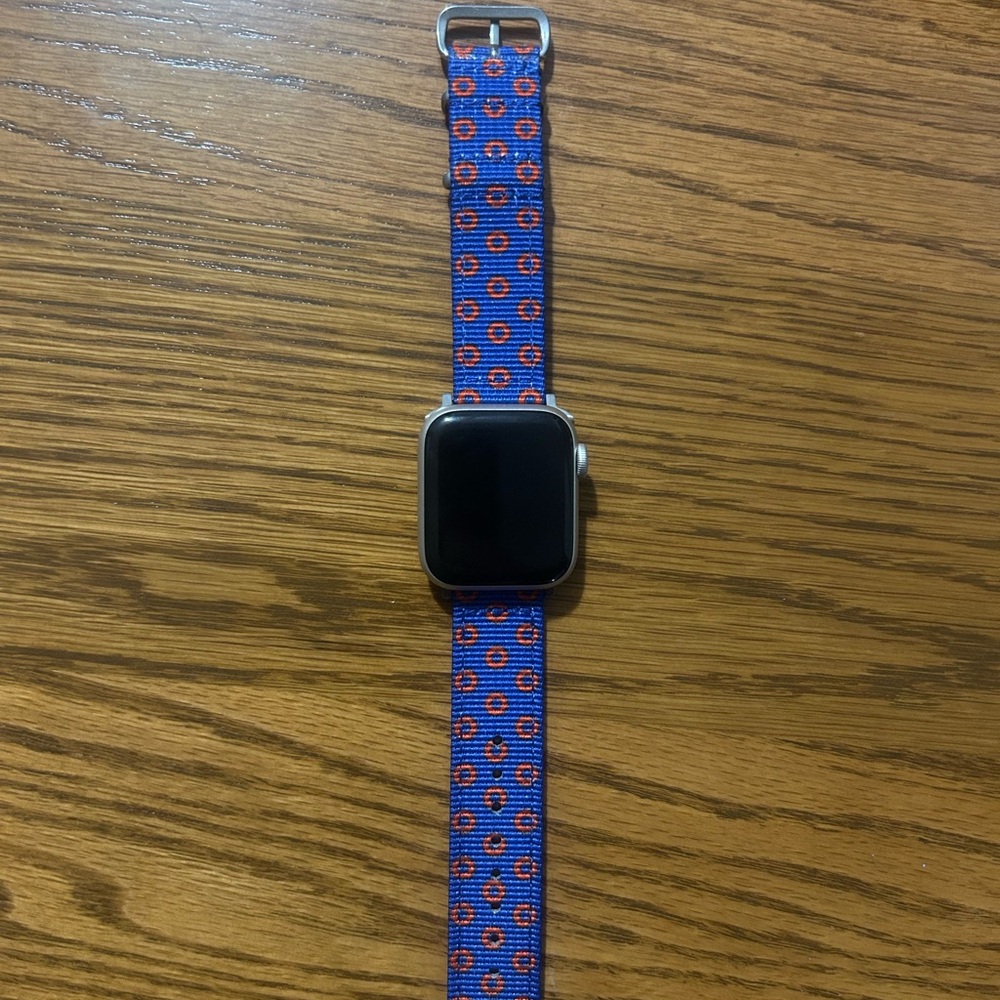 Phish Donut pattern. Nylon Apple Watch Strap. New and  unused.